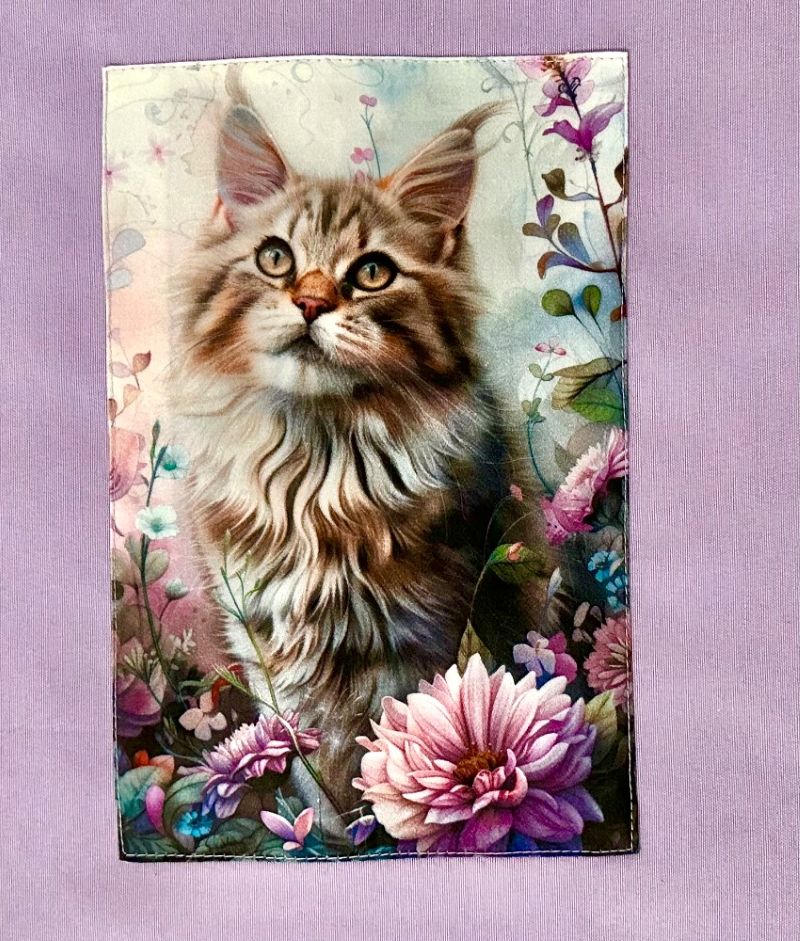 Potah na polštářek - Mainská mývalí kočka