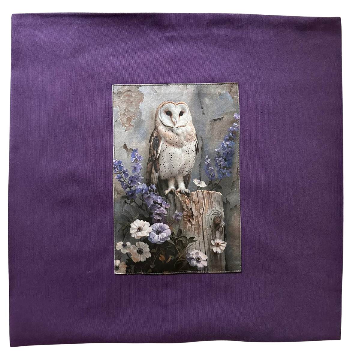 Potah na polštářek - "Hedvika" Sova pálená 