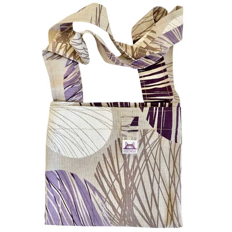 Nákupní taška - Fialové kruhy