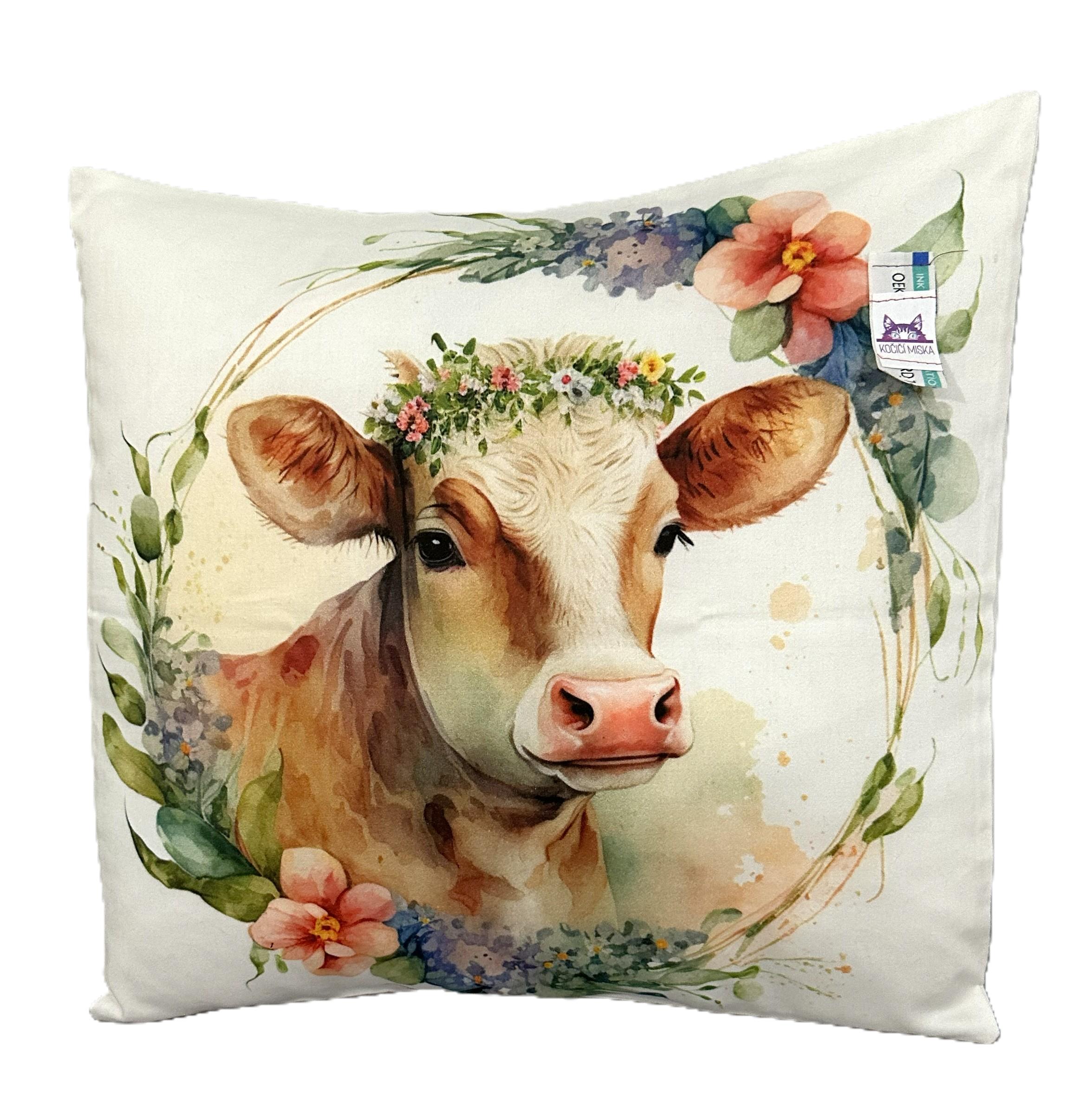 Potah na polštářek Kráva