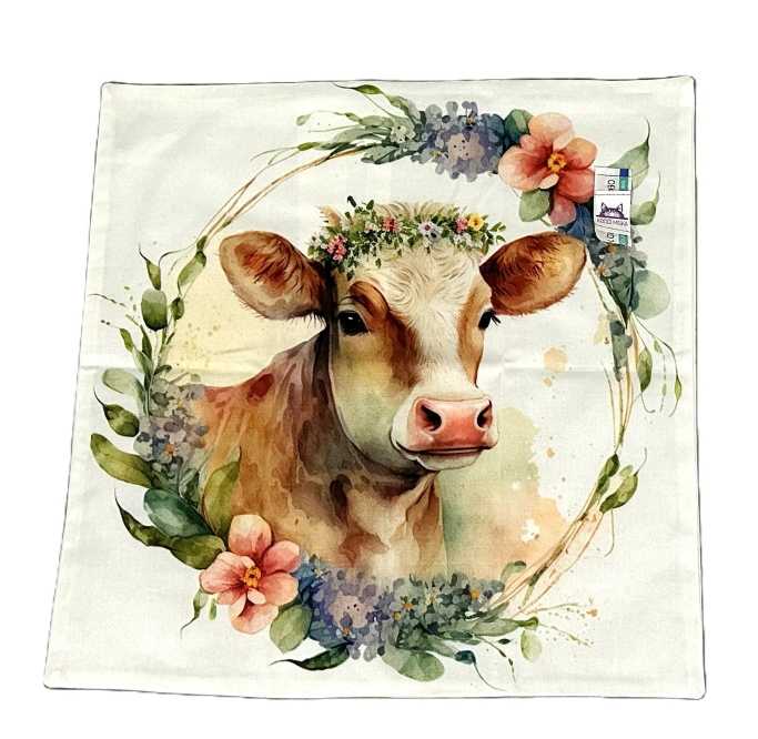 Potah na polštářek Kráva