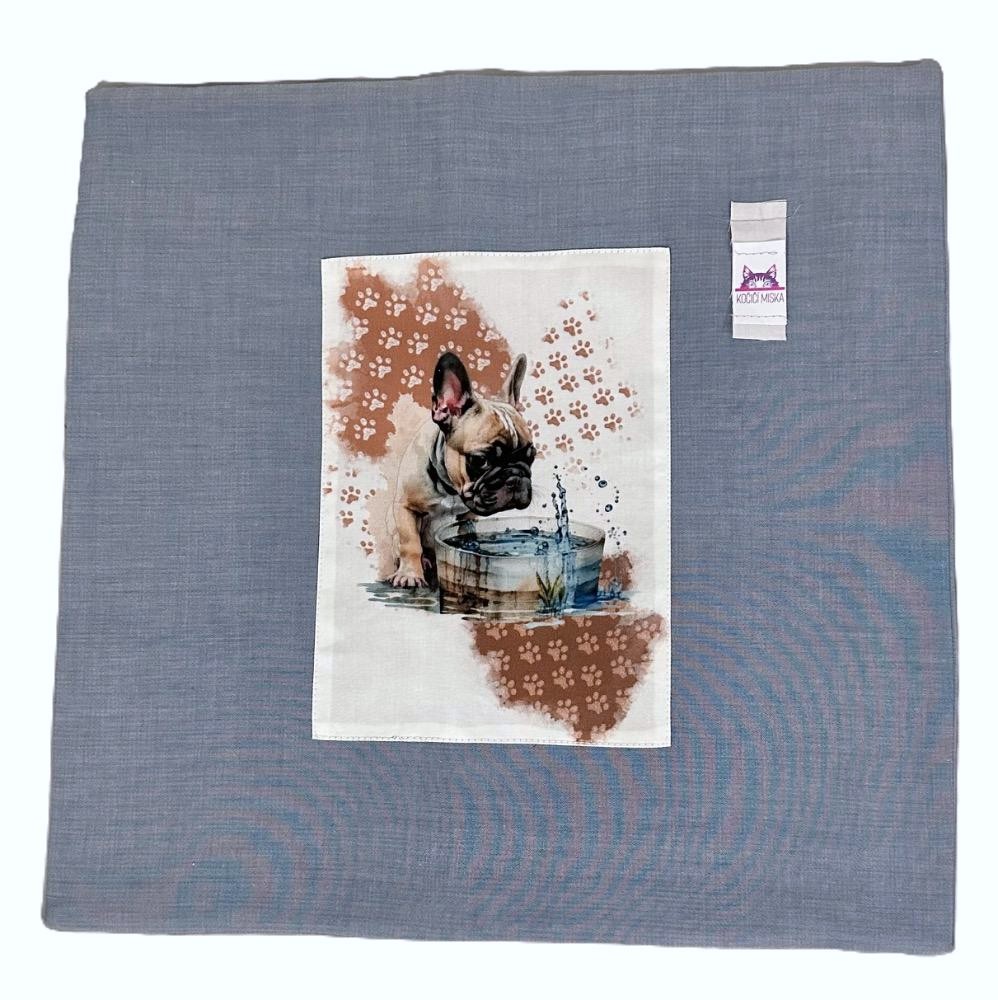 Potah na polštářek - Francouzský Buldoček