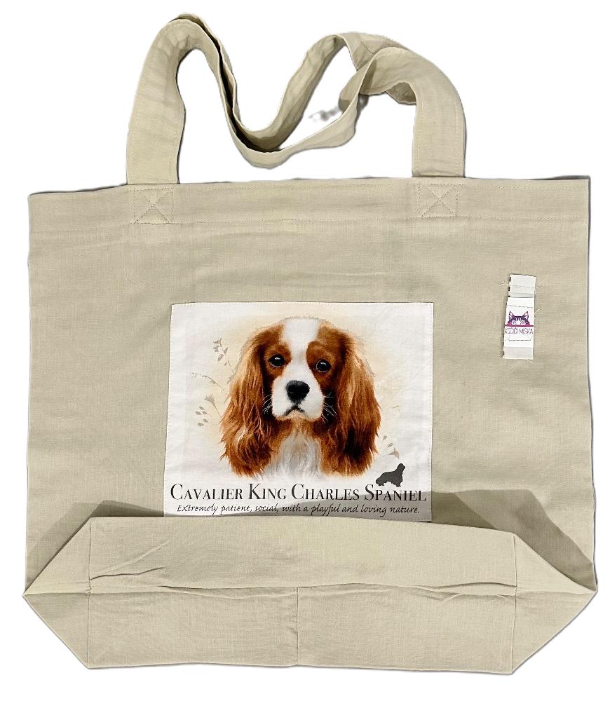 Nákupní taška - Kavalír king Charles španěl