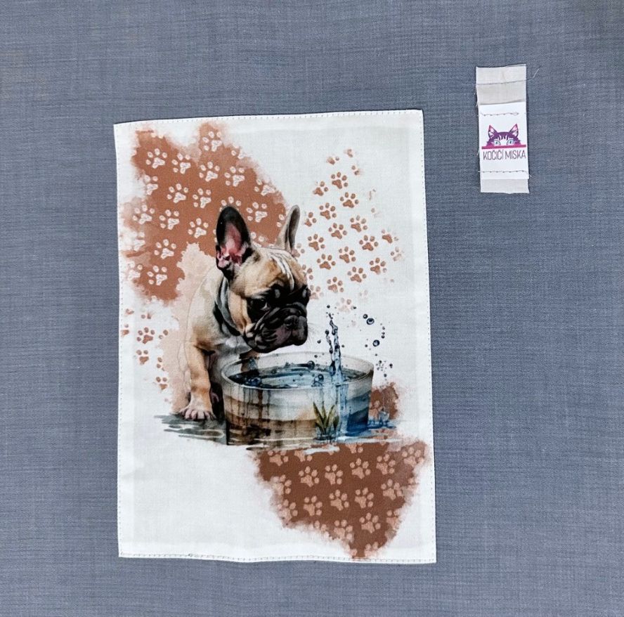 Potah na polštářek - Francouzský Buldoček