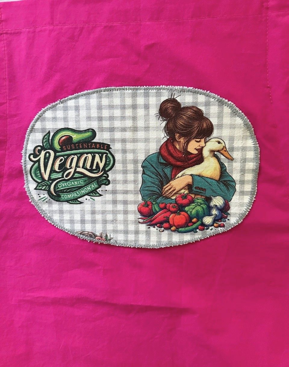 Kuchyňská zástěra - Vegan č. 1