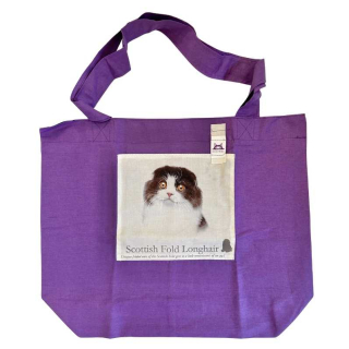 Nákupní taška - Skotská klapouchá kočka