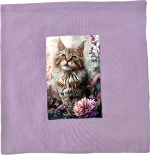 Potah na polštářek - Mainská mývalí kočka