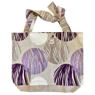 Nákupní taška - Fialové kruhy